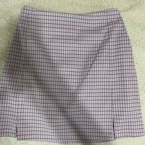brandy melville lilac cara skirt